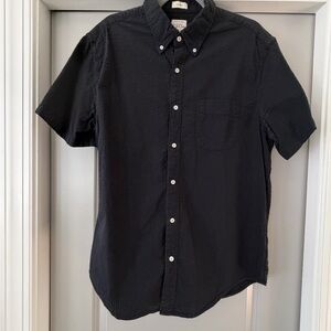 J. Crew Men's Black Button Down Shirt